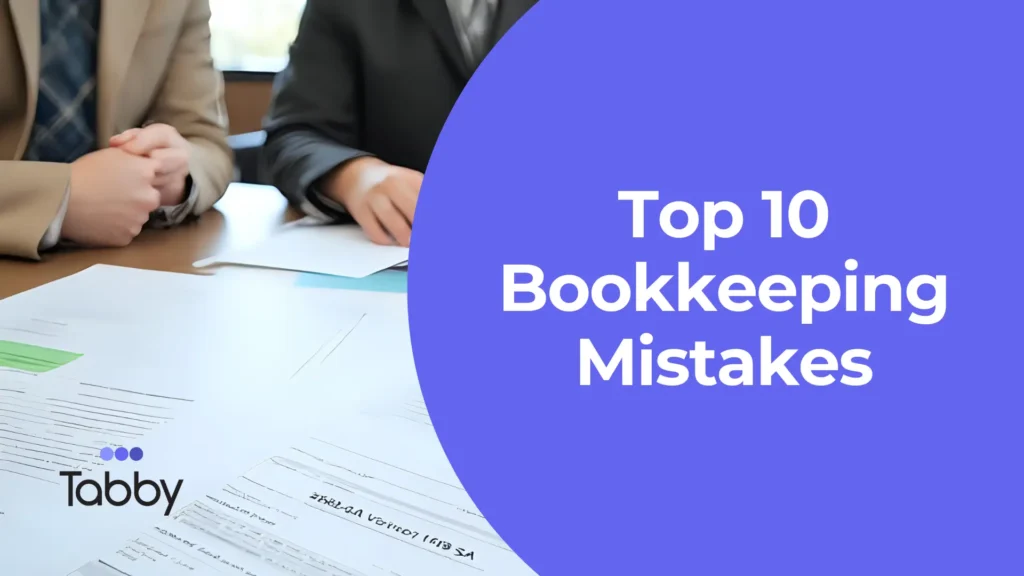 Top 10 Bookkeeping Mistakes