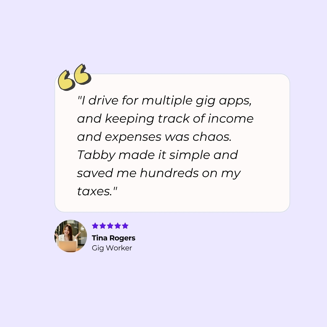 Bookkeeping for Self-employed professionals: Tabby AI Bookkeeper