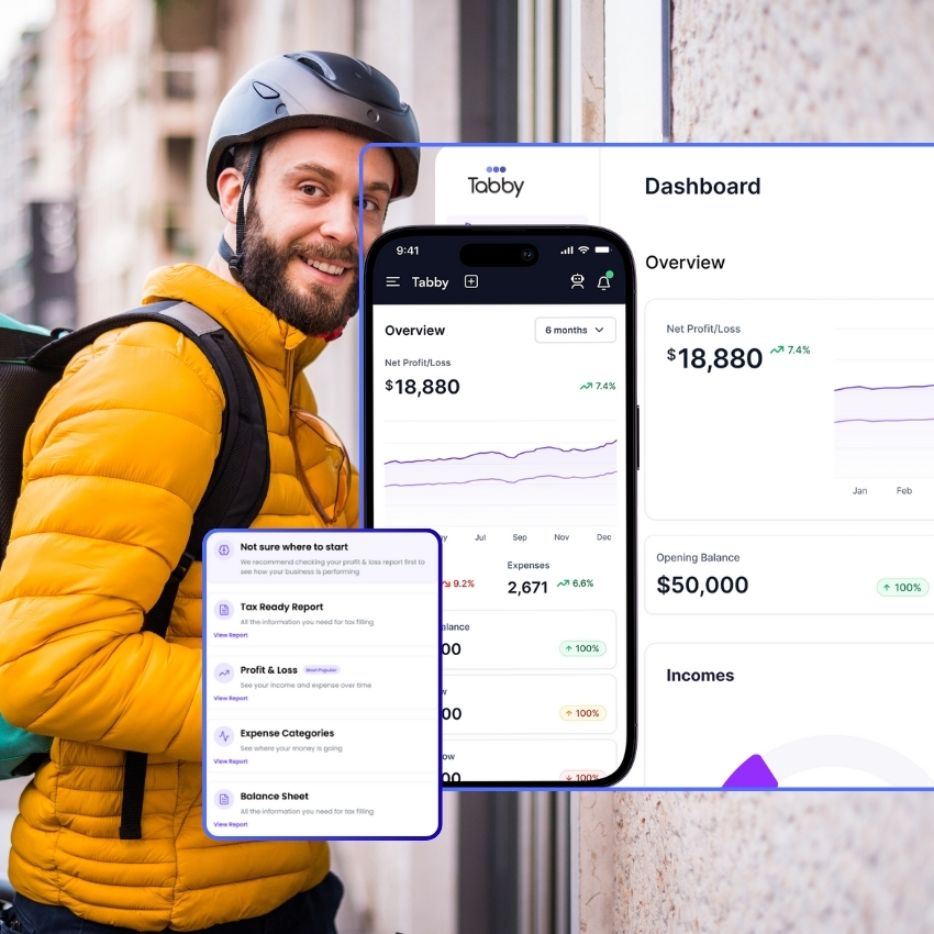 Tabby AI Bookkeeping software for gig workers
