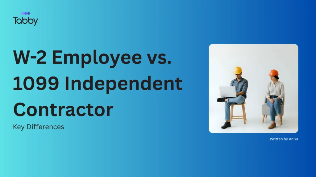 W-2 Employee vs 1099 Independent Contractor: Key Differences 1 W-2 Employee vs 1099 Independent Contractor