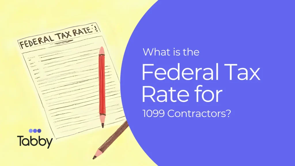 What is the Federal Tax Rate for 1099 Contractors? 1 What is the Federal Tax Rate for 1099 Contractors