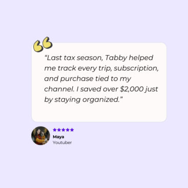 AI Bookkeeping software for creators