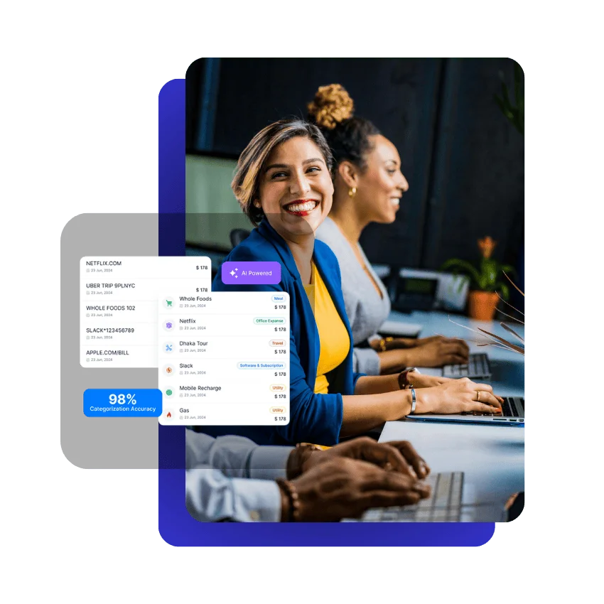 Tabby AI bookkeeping dashboard