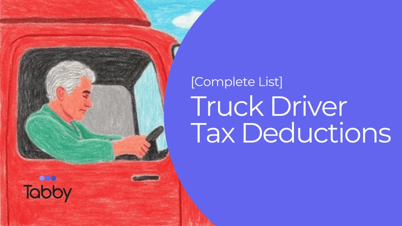 Truck Driver Tax Deductions