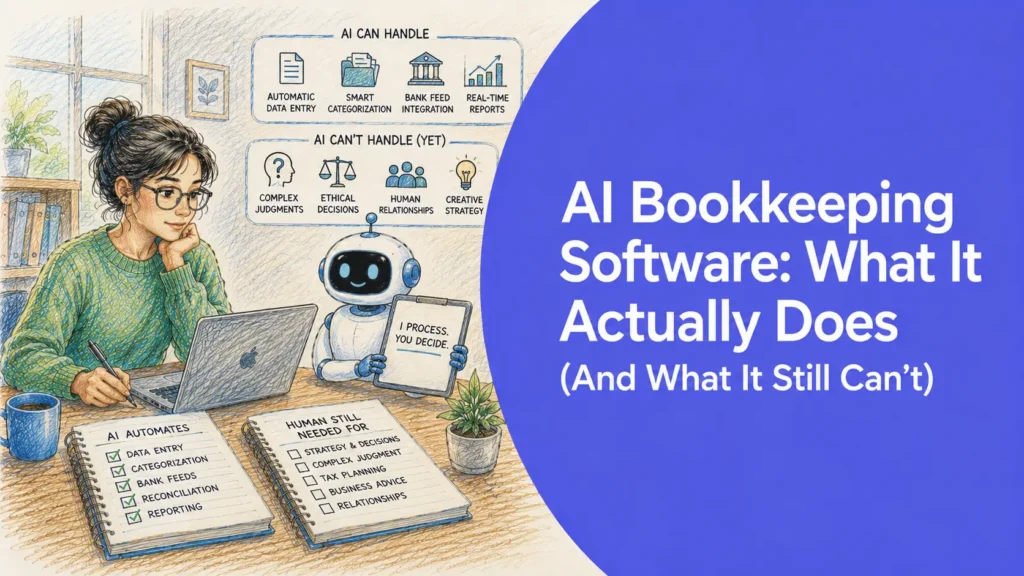 AI Bookkeeping Software: What It Actually Does (And What It Still Can't) 3 AI Bookkeeping Software: What It Actually Does (And What It Still Can't)