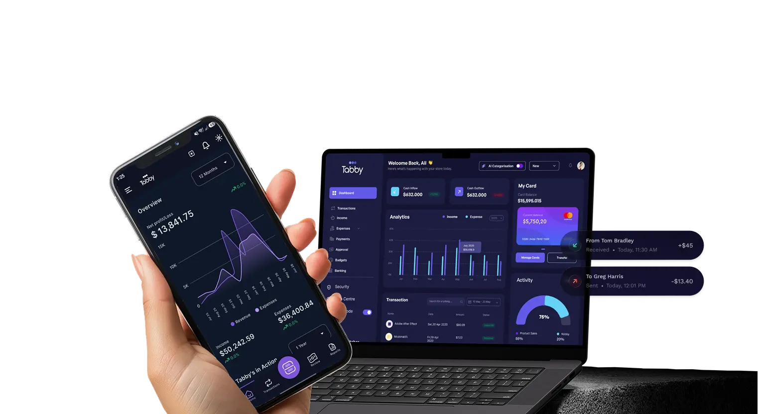 Tabby 2.0 Dashboard