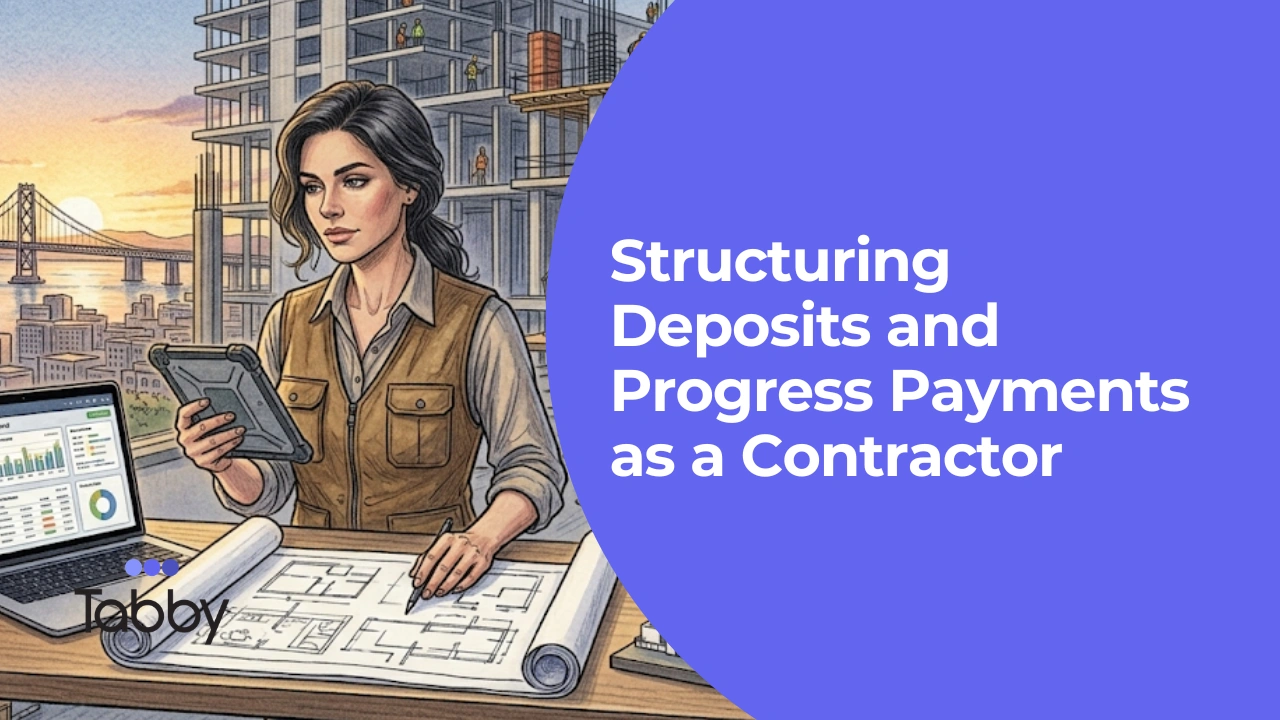 Structuring Deposits and Progress Payments as a Contractor